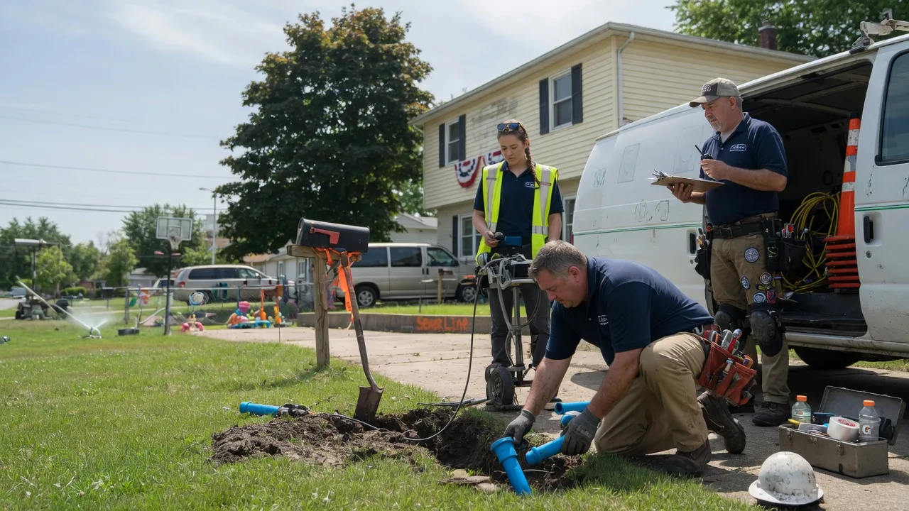 Slab Leak Repair in East Palestine, OH near me